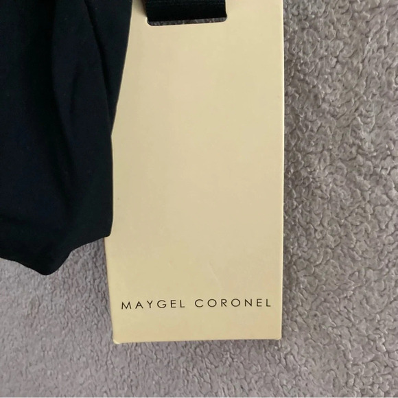 Maygel Coronel Tandem One-Piece Swimsuit-Black-Women’s OS-Classic-Modest-NEW - Picture 13 of 14